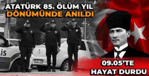 BOLU'DA  2 DAKİKALIĞINA HAYAT DURDU