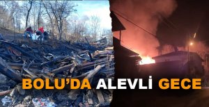 BOLU'DA ALEVLİ GECE