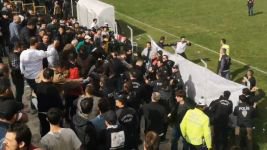 BOLU’DA AMATÖR KÜME PLAY-OFF MAÇINDA ORTALIK KARIŞTI