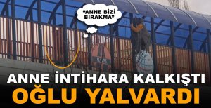 BOLU'DA BİR ANNENİN ZOR ANLARI, OĞLU GÖZYAŞLARINA BOĞULDU