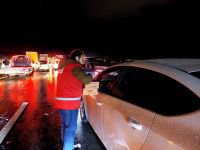 BOLU'DA KAZANIN ARDINDAN KIZILAY HIZIR GİBİ YETİŞTİ...