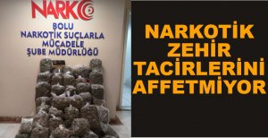 BOLU'DA NARKOTİK EKİPLERİNDEN UYUŞTURUCU OPERASYONU