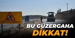 BOLU'DA O GÜZERGAHTA YOL ÇALIŞMASI…