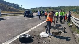 BOLU'DA OTOYOLDA FECİ KAZA... 9 YARALI