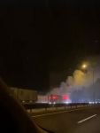 BOLU’DAN KAHRAMANMARAŞ’A GİDEN YARDIM TIRI ALEV ALDI