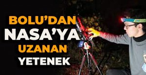BOLU'DAN NASA'YA UZANAN UZAY FOTOĞRAFÇILIĞI YETENEĞİ 