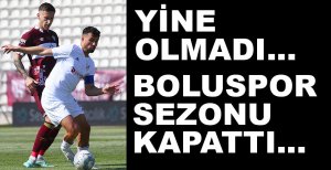 BOLUSPOR DEPLASMANDA MAĞLUP....