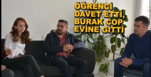 BURAK COP ÖĞRENCİSİN EVİNE MİSAFİR OLDU