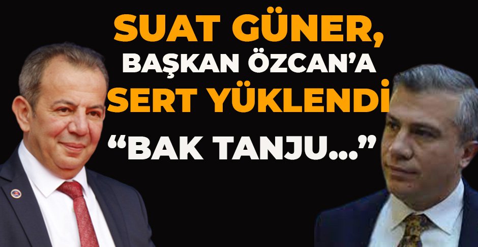 AK PARTİ BOLU İL BAŞKANI SUAT GÜNER, BAŞKAN ÖZCAN'A SERT YÜKLENDİ: 