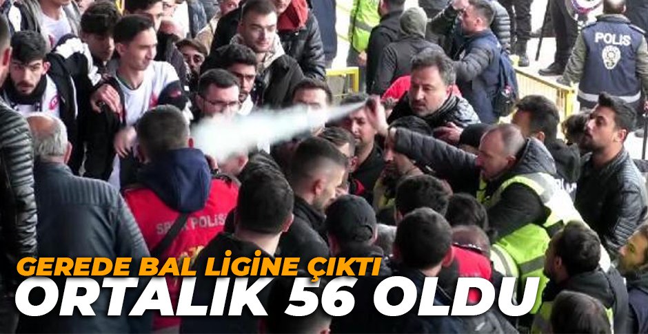 BEKLENEN OLDU, MAÇ SONU ORTALIK KARIŞTI