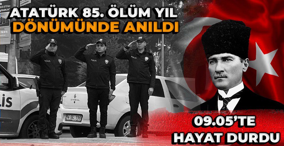 BOLU'DA  2 DAKİKALIĞINA HAYAT DURDU