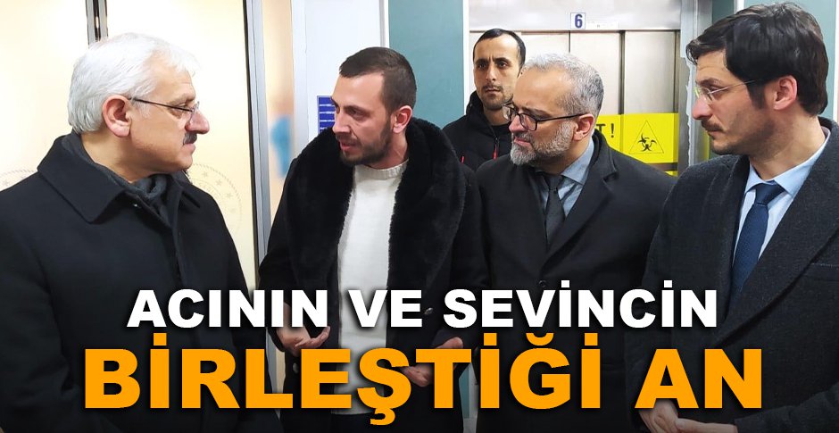 BOLU'DA ACININ VE SEVİNCİN BİRLEŞTİĞİ AN