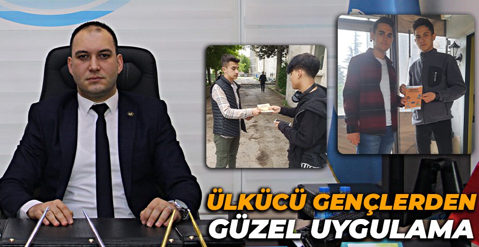 BOLU'DA ÜLKÜCÜ GENÇLERDEN FARKINDALIK ÇALIŞMASI