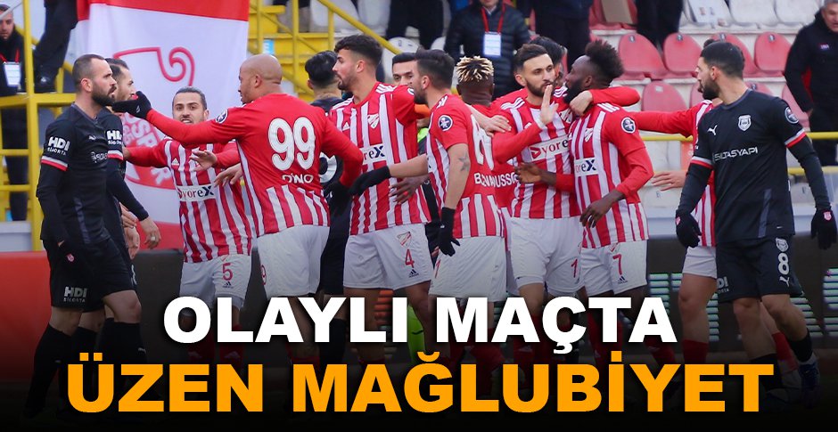 BOLUSPOR İÇ SAHADA KAYIP...