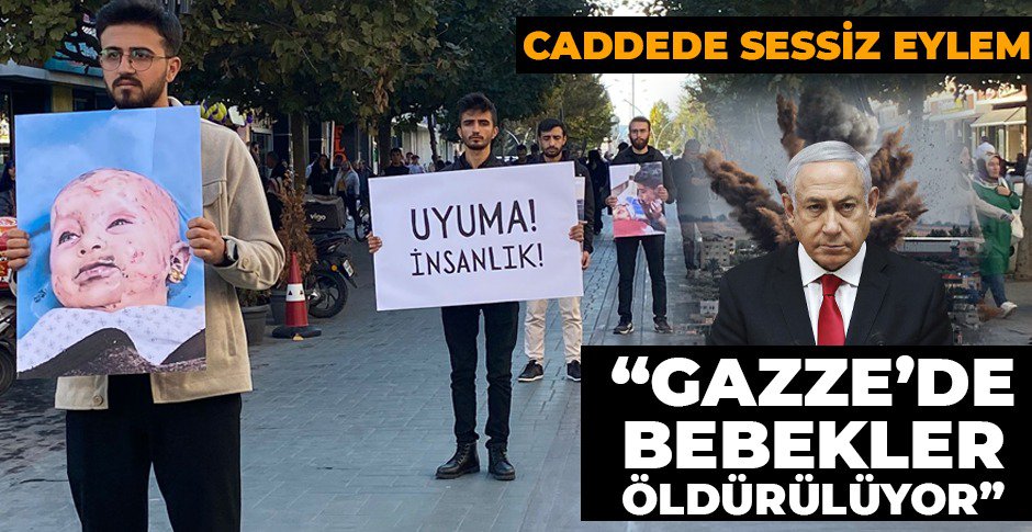 CADDEDE SESSİZ EYLEM 