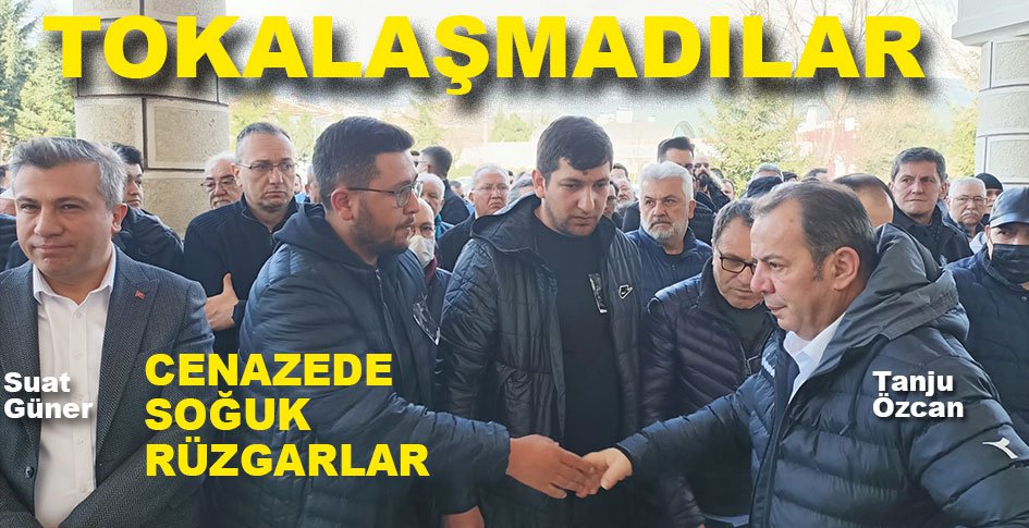 CENAZE NAMAZINDA SOĞUK RÜZGARLAR
