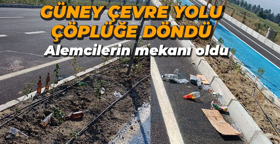 ÇEVRE YOLU ALEMCİLERİN MEKANI OLDU