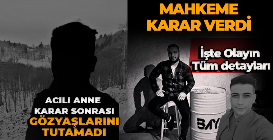 ESKİ NİŞANLISININ EVİNDE KARŞILAŞTIĞI 1 KİŞİYİ ÖLDÜREN SANIĞA MÜEBBET