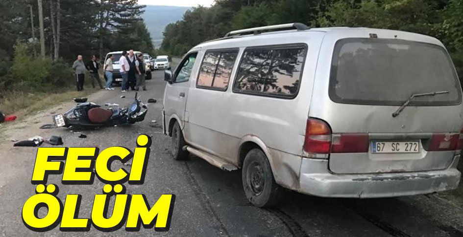 MOTOSİKLET SÜRÜCÜSÜNÜN FECİ ÖLÜMÜ