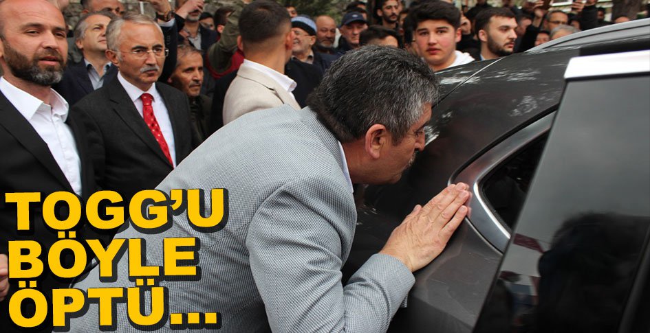 MUSTAFA ALLAR TOGG'U ÖPTÜ...