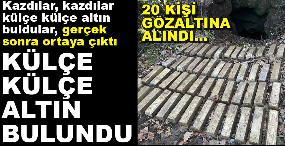 TARİHİ ESER KAÇAKÇILARINA OPERASYON... 20 KİŞİ GÖZALTINA ALINDI...