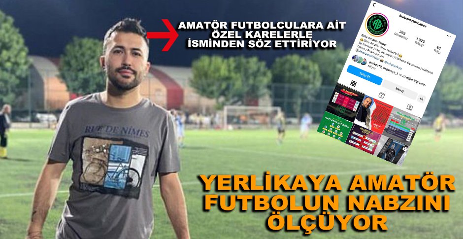 YERLİKAYA'DAN AMATÖR FUTBOLUNA DESTEK