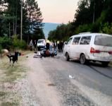 MOTOSİKLET SÜRÜCÜSÜNÜN FECİ ÖLÜMÜ
