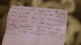 AYŞE NAZ'IN DUYGULANDIRAN NOTU...