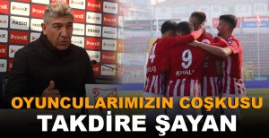 SAİT HOCA, "OYUNCULARIMIZIN COŞKUSU TAKDİRE ŞAYAN"