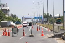 SELİN VURDUĞU D-100'DE ÇALIŞMA BAŞLATILDI...