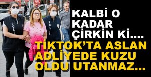 'TİKTOK' FENOMENİ GÖZALTINA ALINDI... 