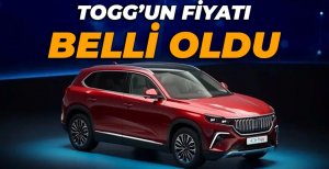 TOGG'UN FİYATI BELLİ OLDU…