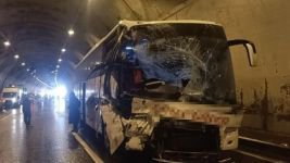 TÜNELDE ZİNCİLEME KAZA, 1 ÖLÜ 6 YARALI