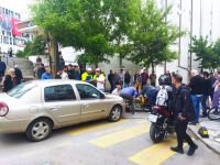 YAYA GEÇİDİNDE DURMADI, GENÇ  KIZA ÇARPTI