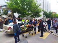 YAYA GEÇİDİNDE DURMADI, GENÇ  KIZA ÇARPTI