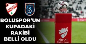 ZİRAAT TÜRKİYE KUPASI 5. TUR EŞLEŞMELERİNDE BOLUSPOR'UN RAKİBİ BELLİ OLDU 