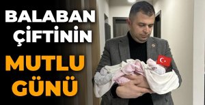 BALABAN ÇİFTİNİN MUTLU GÜNÜ  