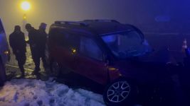 BOLU DAĞI’NDA ZİNCİRLEME KAZA: 6 YARALI