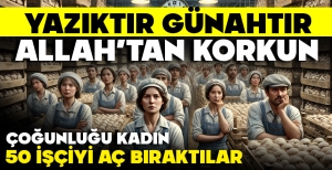 BOLU'DA 50 İŞÇİ 75 GÜNDÜR MAAŞ ALAMIYOR.. YAZIKTIR GÜNAHTIR, ALLAH'TAN KORKUN 