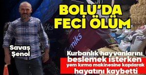 BOLU'DA FECİ ÖLÜM