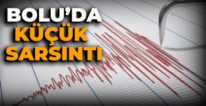 BOLU'DA KÜÇÜK SARSINTI