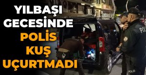 BOLU'DA YILBAŞI GECESİNDE POLİS KUŞ UÇURTMADI