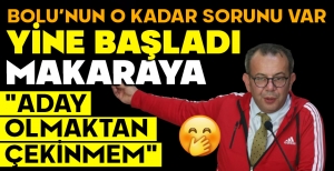 BOLU'NUN O KADAR SORUNU VAR… YİNE BAŞLADI MAKARAYA