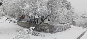 BOLU'NUN YÜKSEKLERİ BEYAZA BÜRÜNDÜ