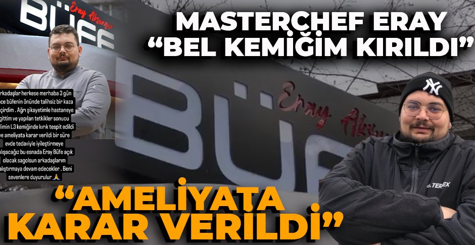 BOLULU ÜNLÜ AŞÇI ERAY AKSUNGUR 