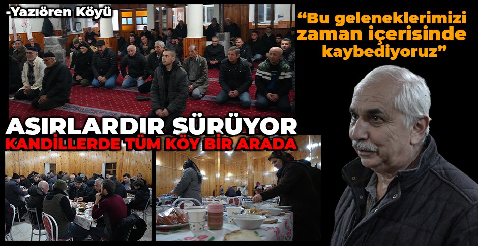 BOLU’NUN O KÖYÜNDE ASIRLARDIR SÜREN GELENEK
