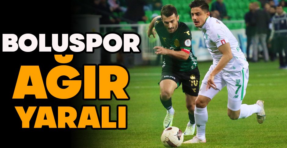 BOLUSPOR AĞIR YARALI
