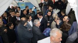 ÇORUMLULAR SALONU DOLDURDU, DEMİRKOL DESTEK İSTEDİ