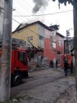 DERİ FABRİKASINDA YANGIN PANİĞİ
