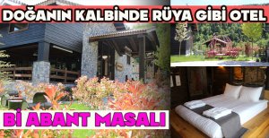 DOĞANIN KALBİNDE RÜYA GİBİ OTEL: Bİ ABANT MASALI 
